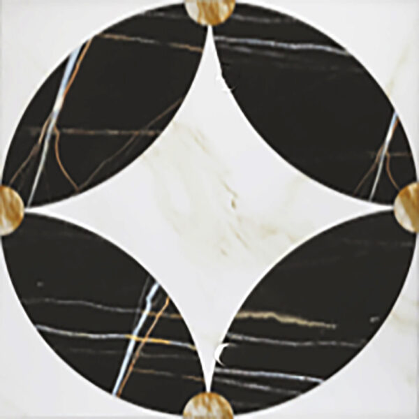 Black Aziza , Calacatta crimo - 239